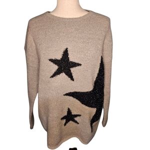 Philosophy Republic Star Print Sweater (Size M)